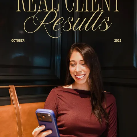 Instagram post: Real results from our real estate client.
